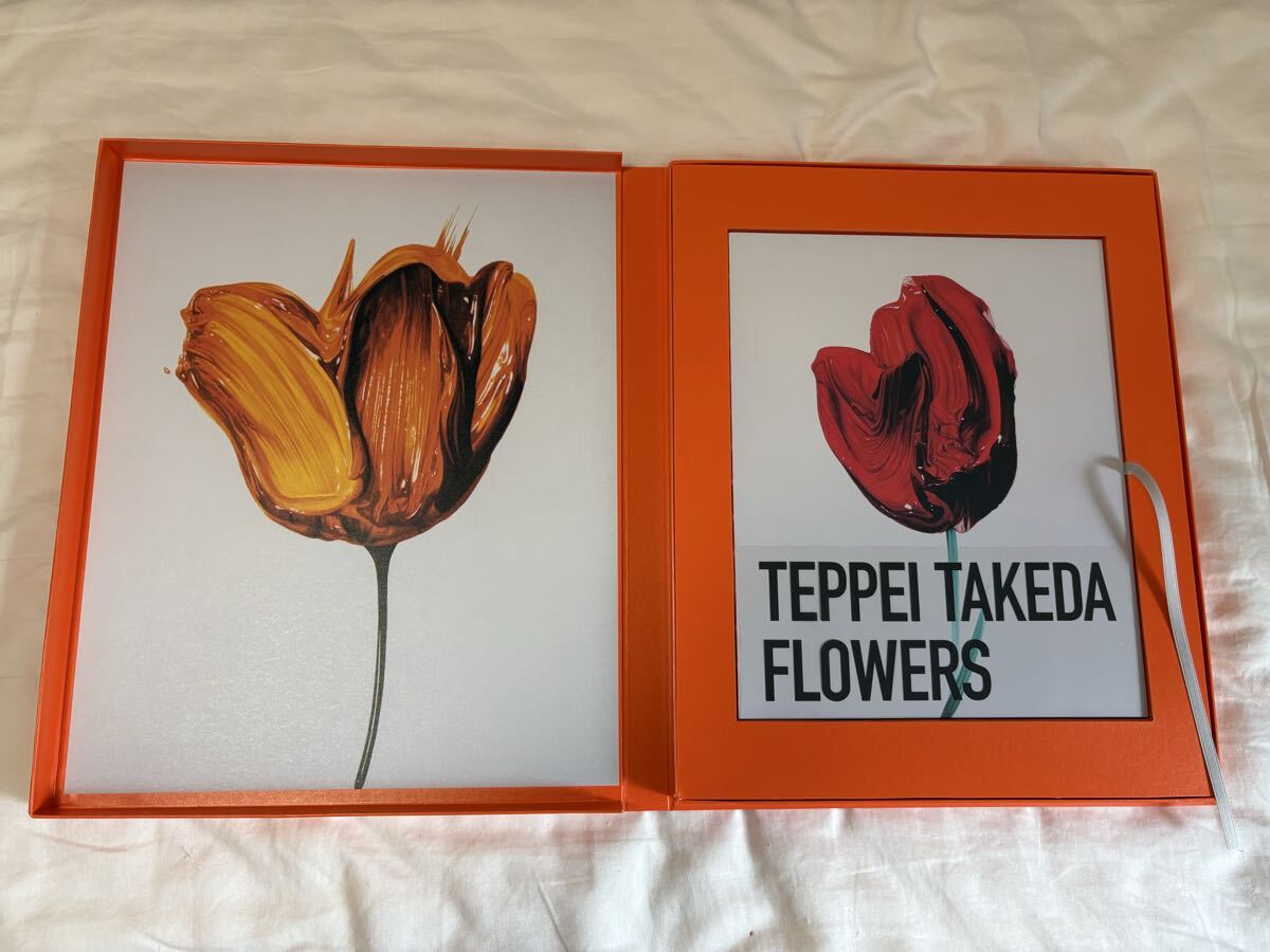 FLOWERS 武田鉄平 シリアルNo.&サイン入り 限定特装版セット FLOWERS 武田鉄平 作品集 限定特装版セット シリアルNo &サイン
