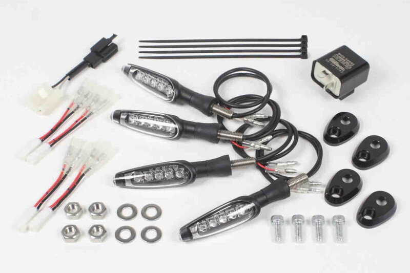 KLX125(LX125C-A00055-)　用 ストリームラインLEDウインカーKit｜SP武川/タケガワ_画像1