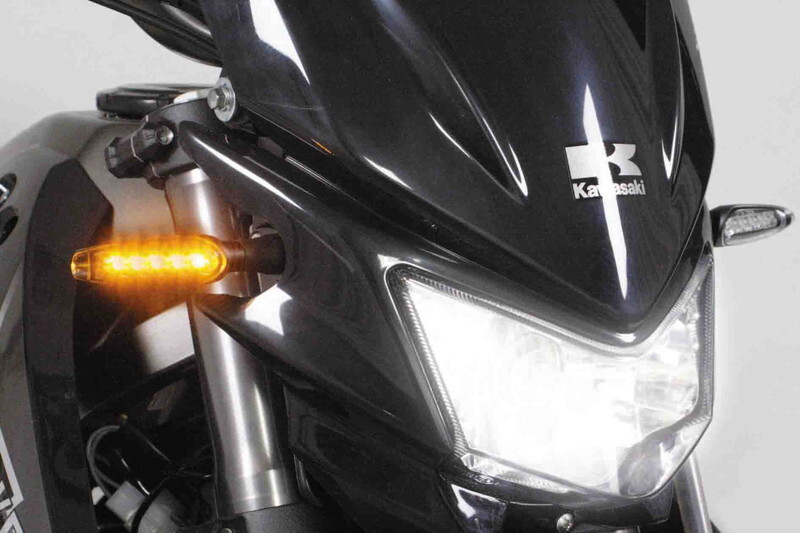 KLX125(LX125C-A00055-)　用 ストリームラインLEDウインカーKit｜SP武川/タケガワ_画像3