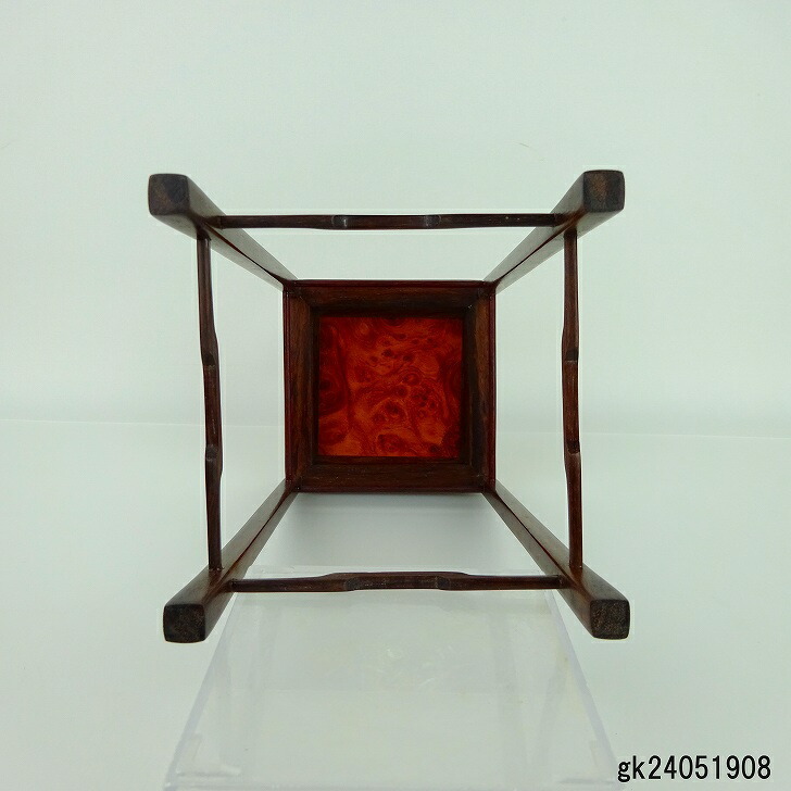 時代 無垢 超重量級 13.6㎏ 古木 刳抜彫り 花台 香台 盆栽台 特価中 時代 希少型 天然無垢板 花台 香台 盆栽台 側面 黒檀 3.7㎏