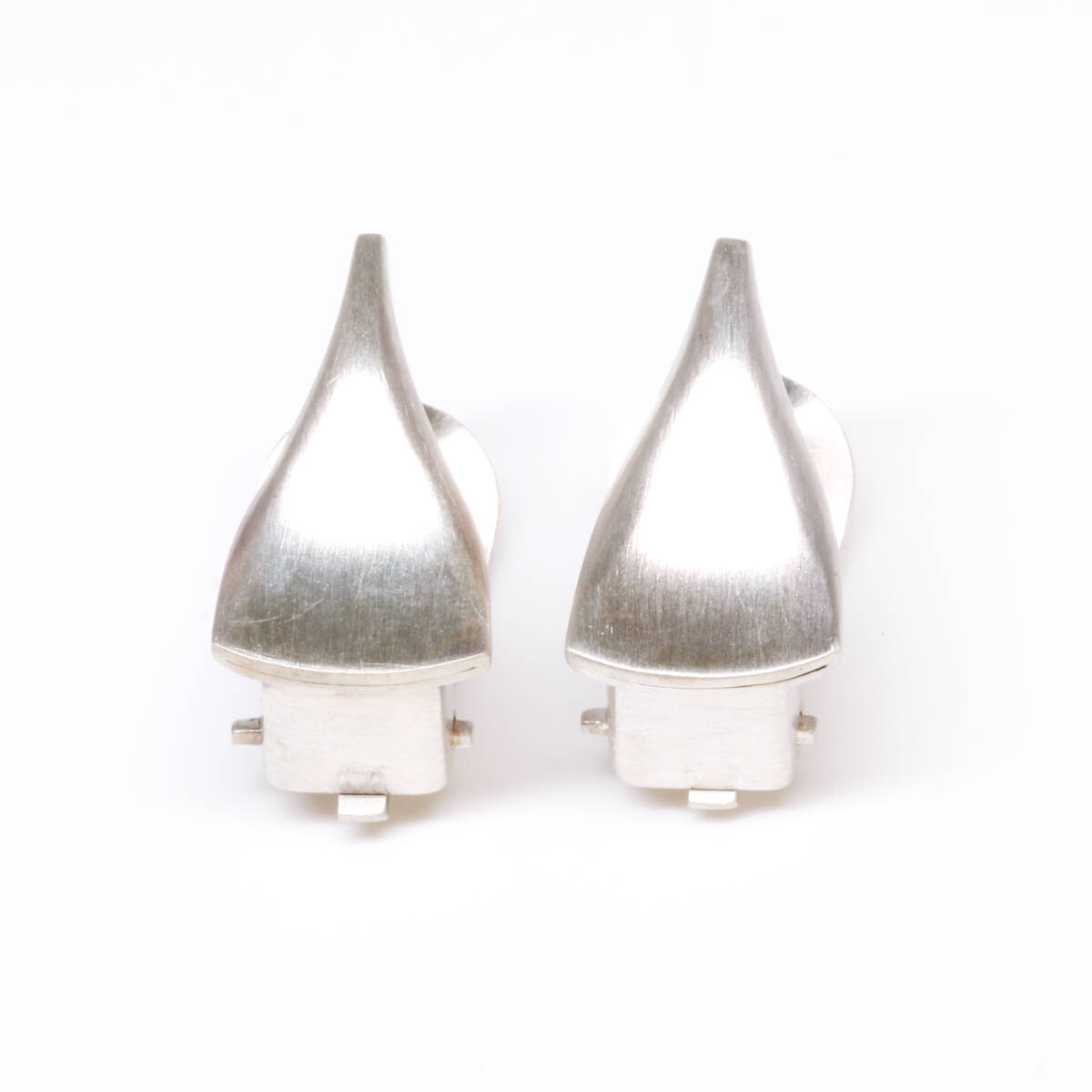 [ новый товар отделка + ультразвук мойка ]GEORG JENSEN George Jensen серьги Vintage серебряный 925 Северная Европа аксессуары ювелирные изделия серьги 