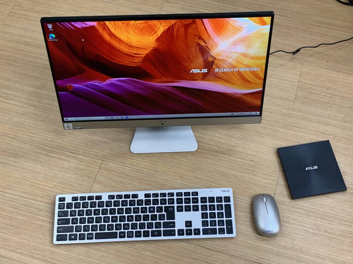 ASUS 21.5インチ 一体型デスクトップPC Vivo AiO /Win10 Home /Core i7/メモリ16GB/SSD512GB