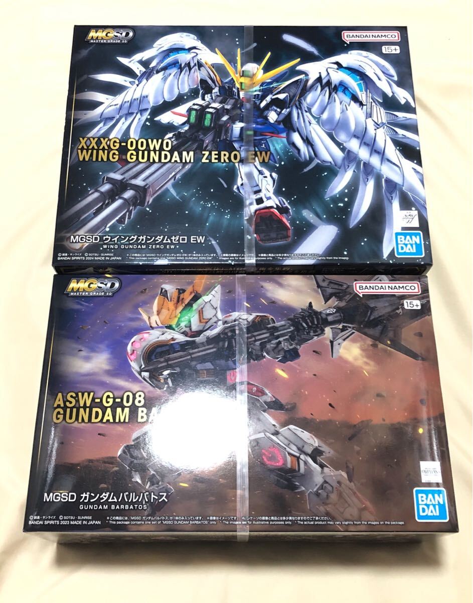 MGSD ガンダムバルバトス ウイングガンダムゼロ EW Endless