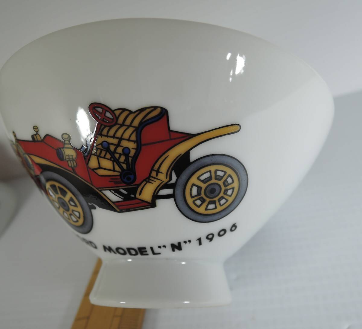 *28H#FORD MODEL N Ford модель N 1906/REO 1905 чашка # золотой правильный керамика 