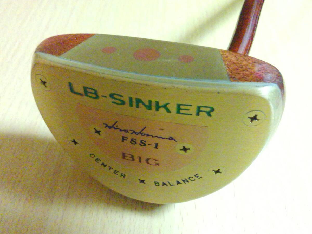 本間ゴルフ HONMA ホンマ LB SINKER FSS-1 BIG 木製 パター