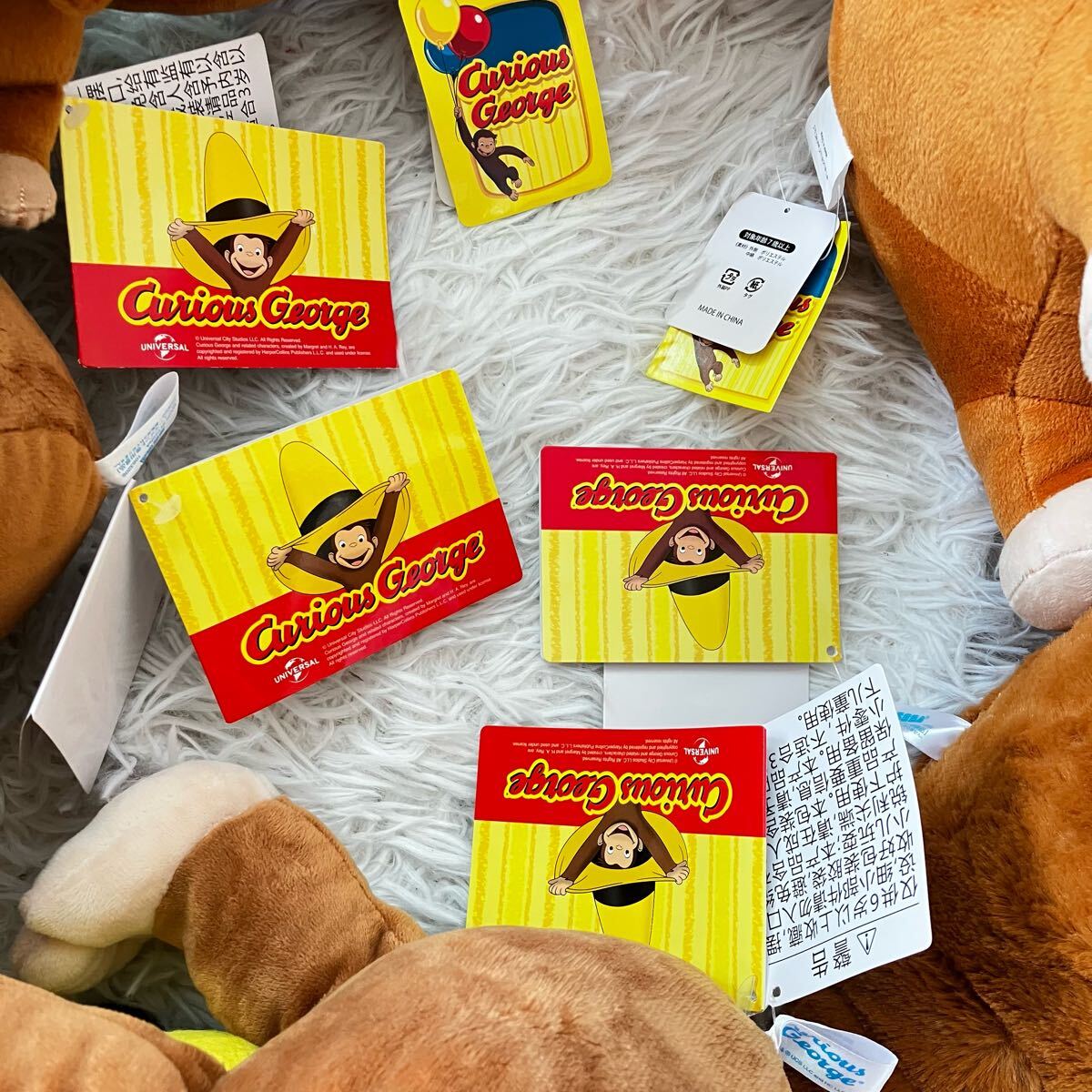 おさるのジョージ ぬいぐるみ 大量まとめ売り 未開封あり