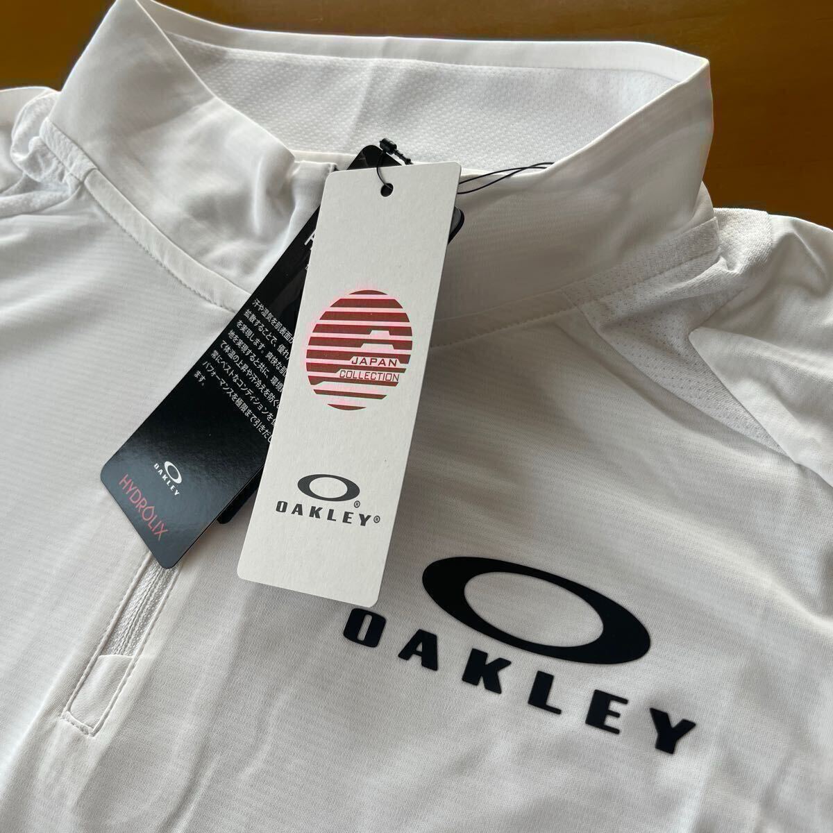 JP-XL размер новый товар OAKLEY Oacley половина Zip mok шея HYDROLIX превосходный . пот скорость . возможности UV