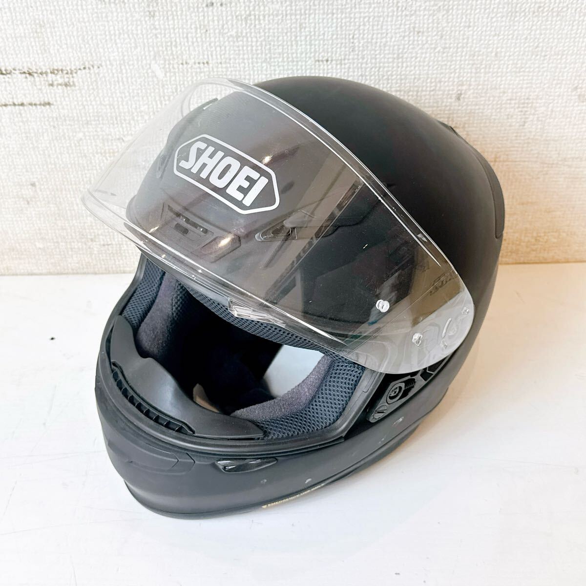 SHOEI Z-7 ブラックLサイズ中古 239*中古 SHOEI Z-7 ブラック フルフェイスヘルメット Lサイズ