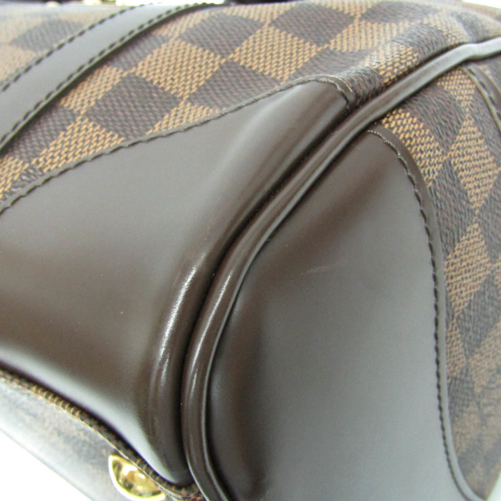 ルイ・ヴィトン ダミエ バークレー N52000 レディース ハンドバッグ エベヌ_画像5