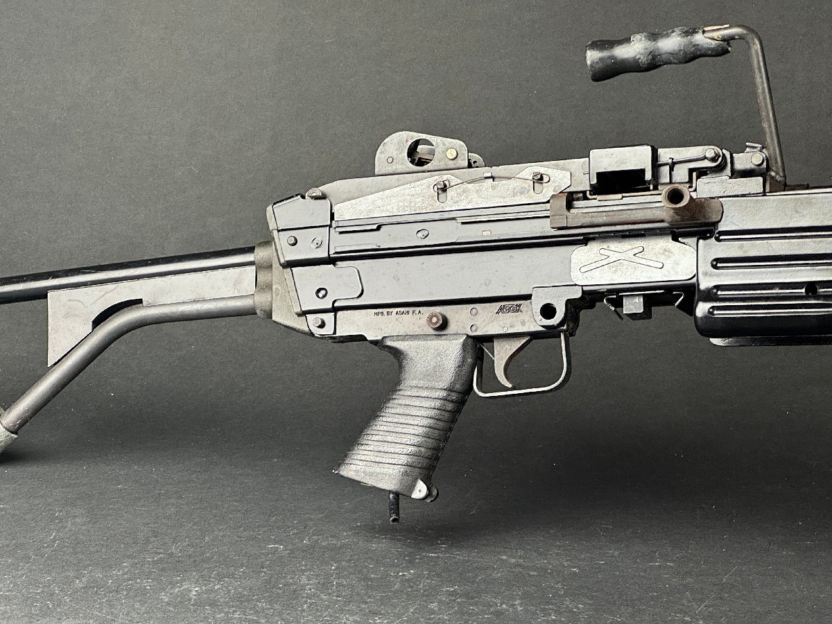 アサヒファイヤーアームズミニミＭ249エアーガン アサヒファイヤーアームズミニミM249エアーガン A&K M249
