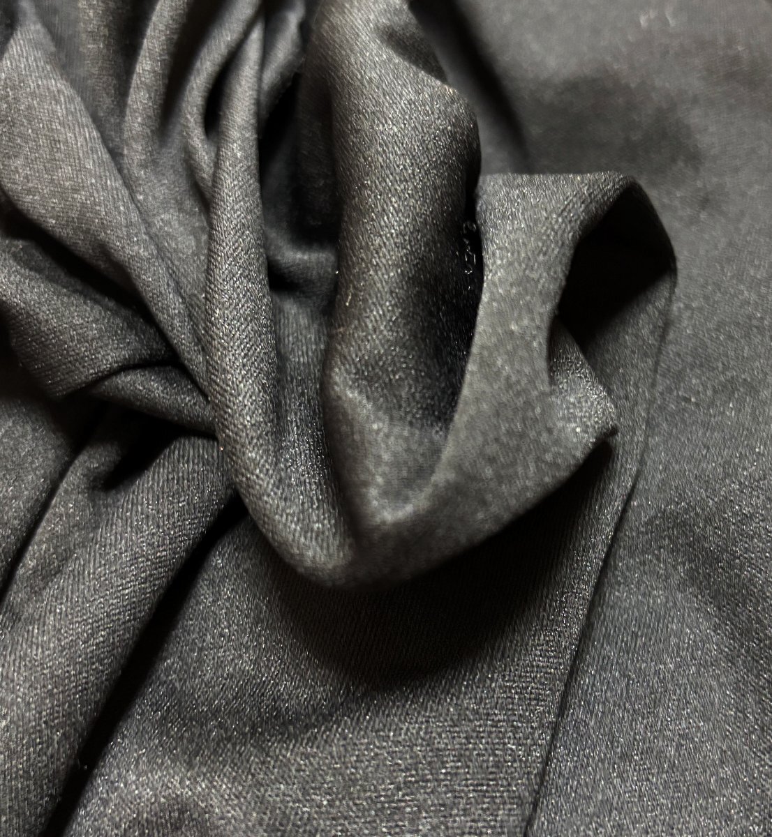 ノースリーブ　ワンピース裏地　スリップ　タンクトップ　ストレッチ　ミニ丈　黒　ブラック　M_画像4