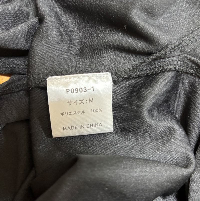 ノースリーブ　ワンピース裏地　スリップ　タンクトップ　ストレッチ　ミニ丈　黒　ブラック　M_画像5