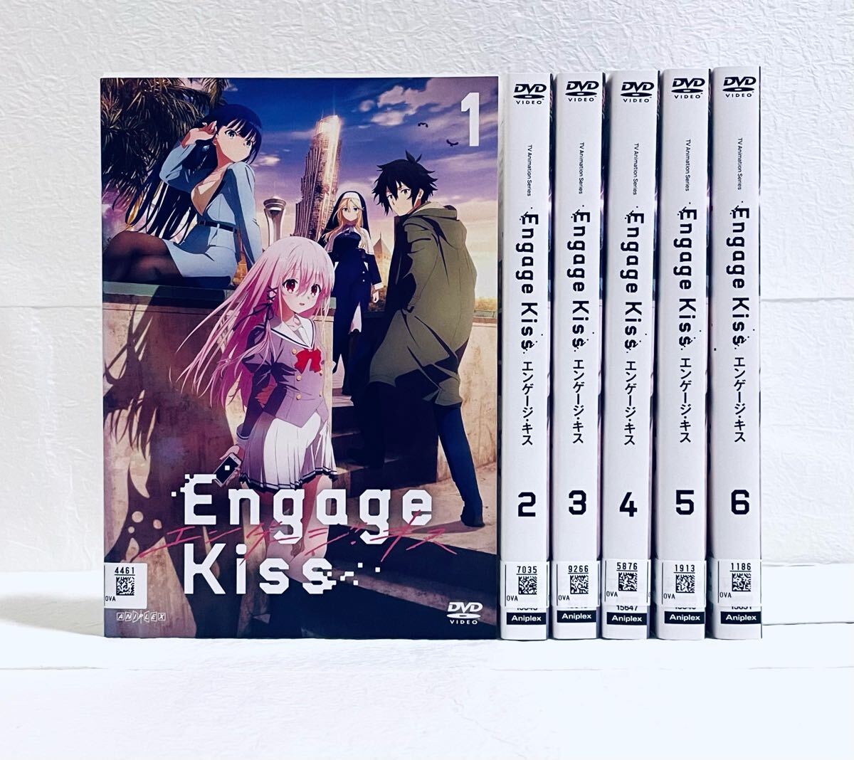 Engage Kiss エンゲージ・キス 全6巻 DVD レンタル落ち Engage Kiss エンゲージ・キス 全6巻 DVD レンタル落ち