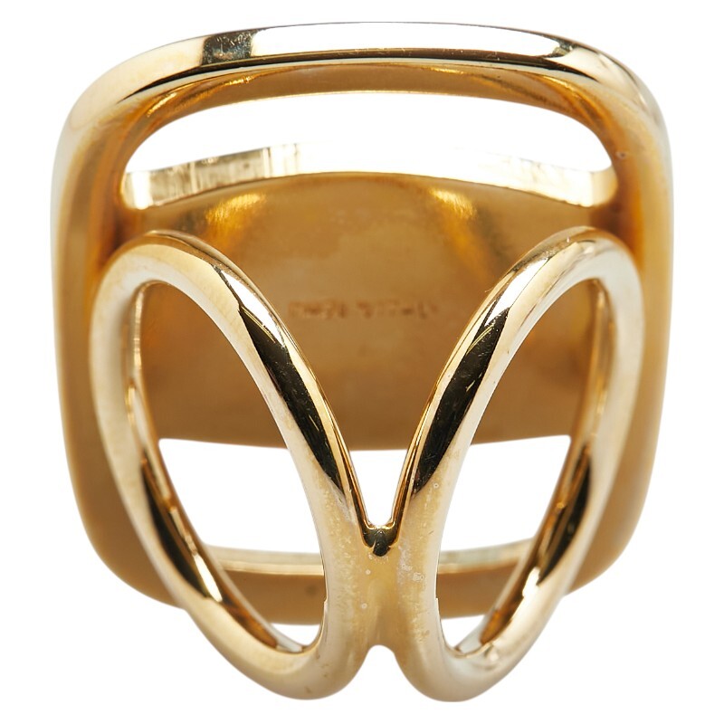  Salvatore Ferragamo vala шарф кольцо Gold металлизированный женский Salvatore Ferragamo [ б/у ]