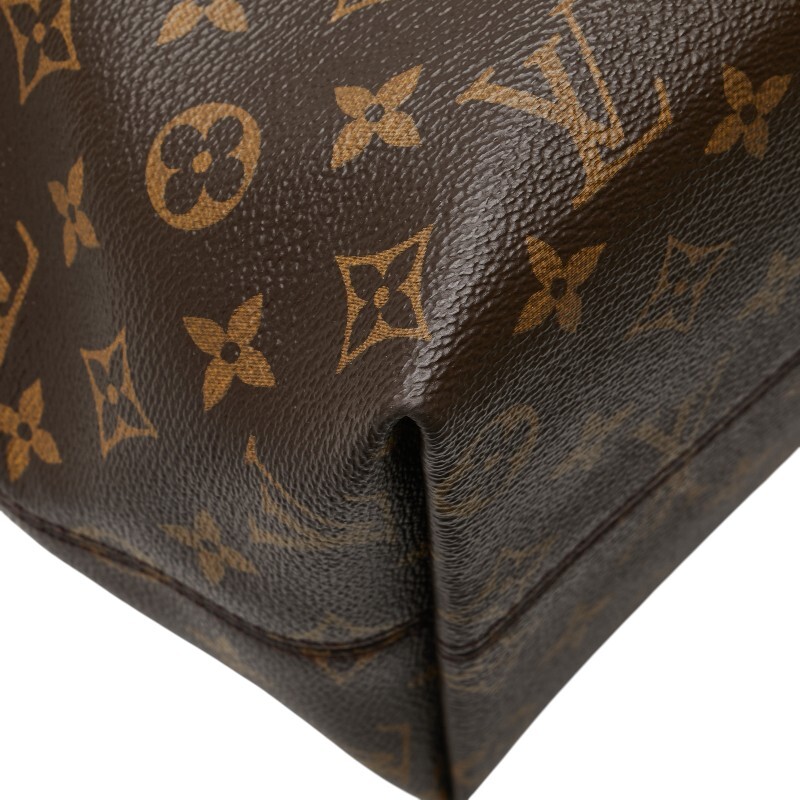 ルイ ヴィトン モノグラム イエナPM ショルダーバッグ M42268 ブラウン PVC レザー レディース LOUIS VUITTON 【中古】_画像5