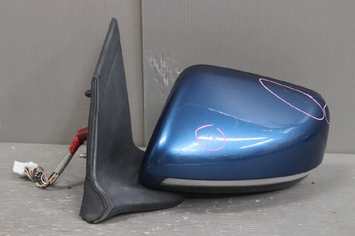 ホンダ CR-Z a (ZF1) 純正 ムラカミ 破損無 動作保証 左 ドアミラー 電格 11P 11ピン ウィンカー付 BG57P 9559 Honda p049904