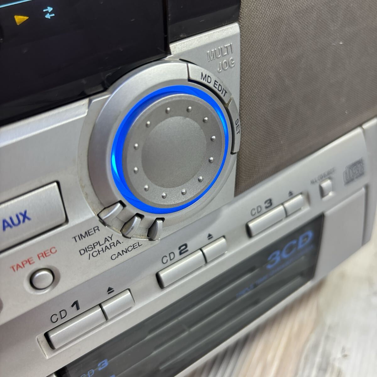 【ジャンク】Victor RC-MD77 CD MD 3連チェンジャー ビクター ジャンク】Victor RC-MD77 CD/MDラジカセ 3連チェンジャー ビクター