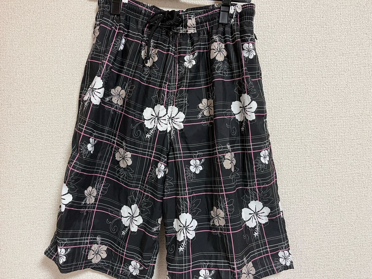 男性　水着　海水パンツ　ハイビスカス　LL　メンズ_画像2
