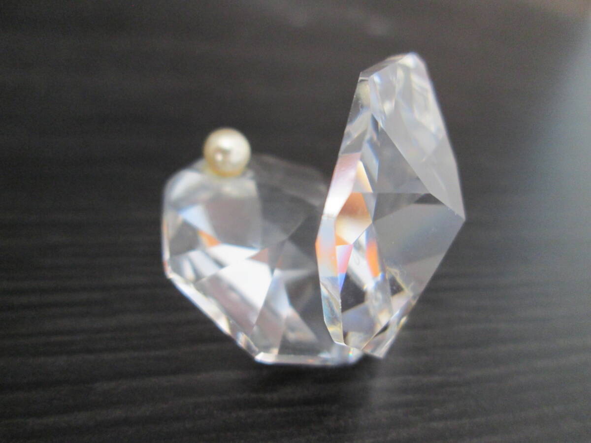 *6 SWAROVSKI Swarovski миниатюра коллекция crystal память z жемчуг . прекрасный товар без коробки .