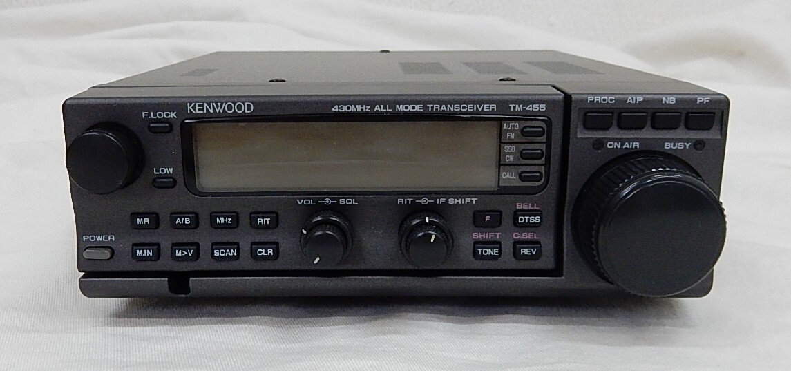 KENWOOD TM455 430Mhzオールモード美品動作品 Yahoo!オークション - KENWOOD ケンウッド TM-455 430MHz