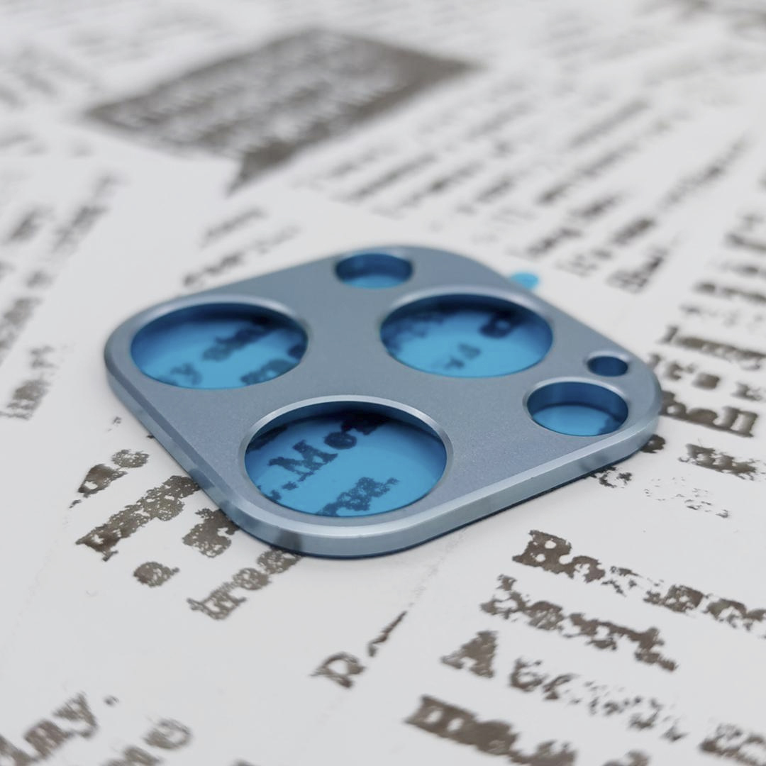 iPhone 13ProMax камера покрытие aluminium голубой (6)