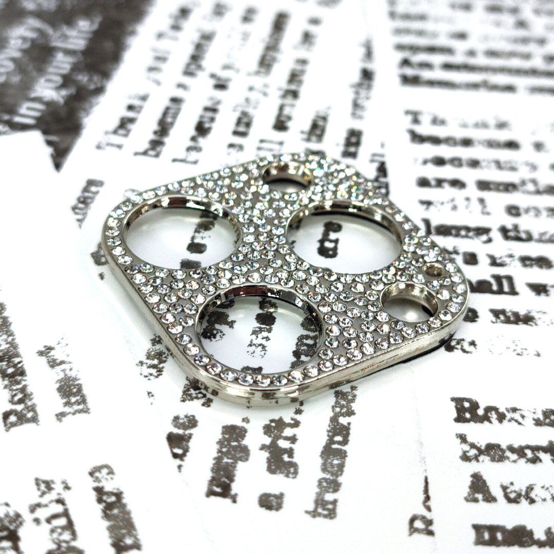 iPhone 13ProMax камера покрытие Kirakira серебряный (4)