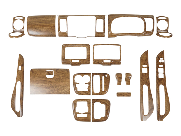 DA17V DA17W エブリィバン エブリィワゴン インテリアパネル 19P ナチュラルウッド調 スズキ エブリイ パネル_画像2