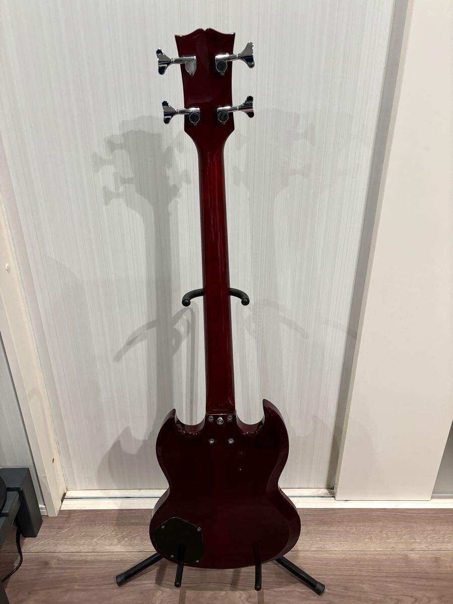 Tokai エレキベース バーガンディ SG 赤茶 ミドルスケール Tokai エレキベース バーガンディ SGベース 赤茶 ミドルスケール
