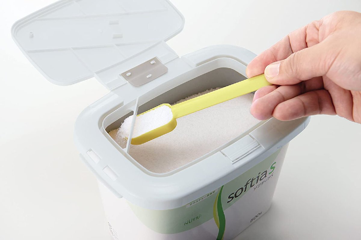 ソフティアS/500g-イノボックス本体+専用フタセット(ニュートリー)とろみ剤 A13375_画像2