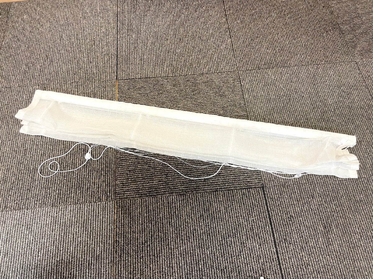 [ Fukuoka ]W1200 затенитель от солнца занавески *sin call * установка металлические принадлежности *W1200 H1110 D30* модель R экспонирование установка товар *CR48_Kh