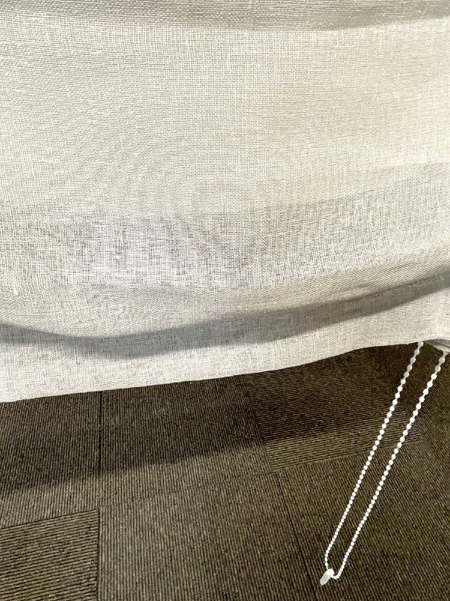 【福岡】W1010 シェードカーテン◆サンゲツ◆取付金具◆W1010 H1990 D30◆モデルR展示設置品◆CR51_Kh_画像3