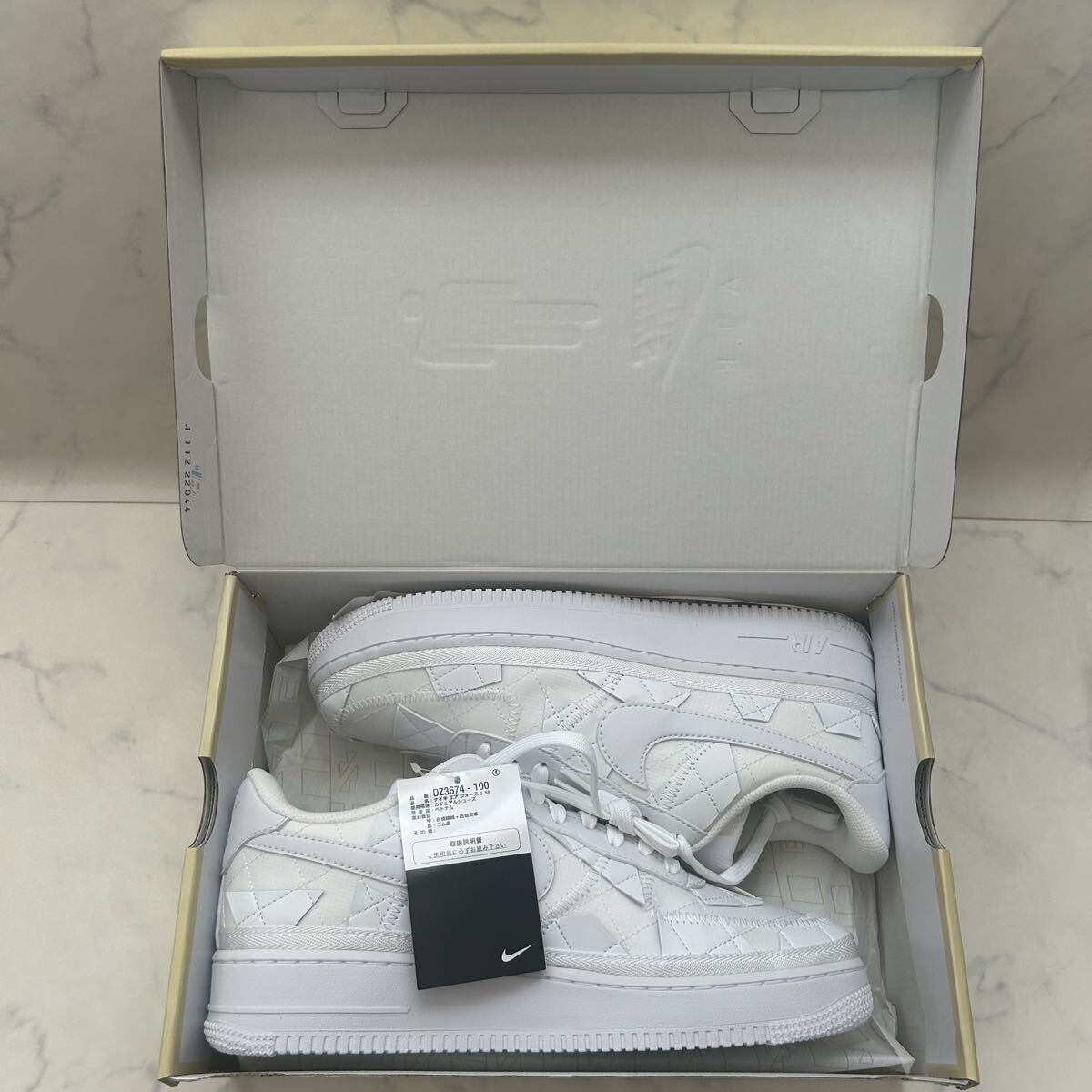 Billie Eilish × Nike Air Force 1 Low Triple White ビリー・アイリッシュ × ナイキ エアフォース1 ロー トリプルホワイト 白_画像10