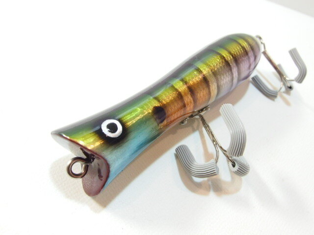 インプレス ホイル貼りリペイント バルサ 50 ポップスウィンガー セラフ inpress ギル Balsa 50 トップウォータールアー (100-710_画像2