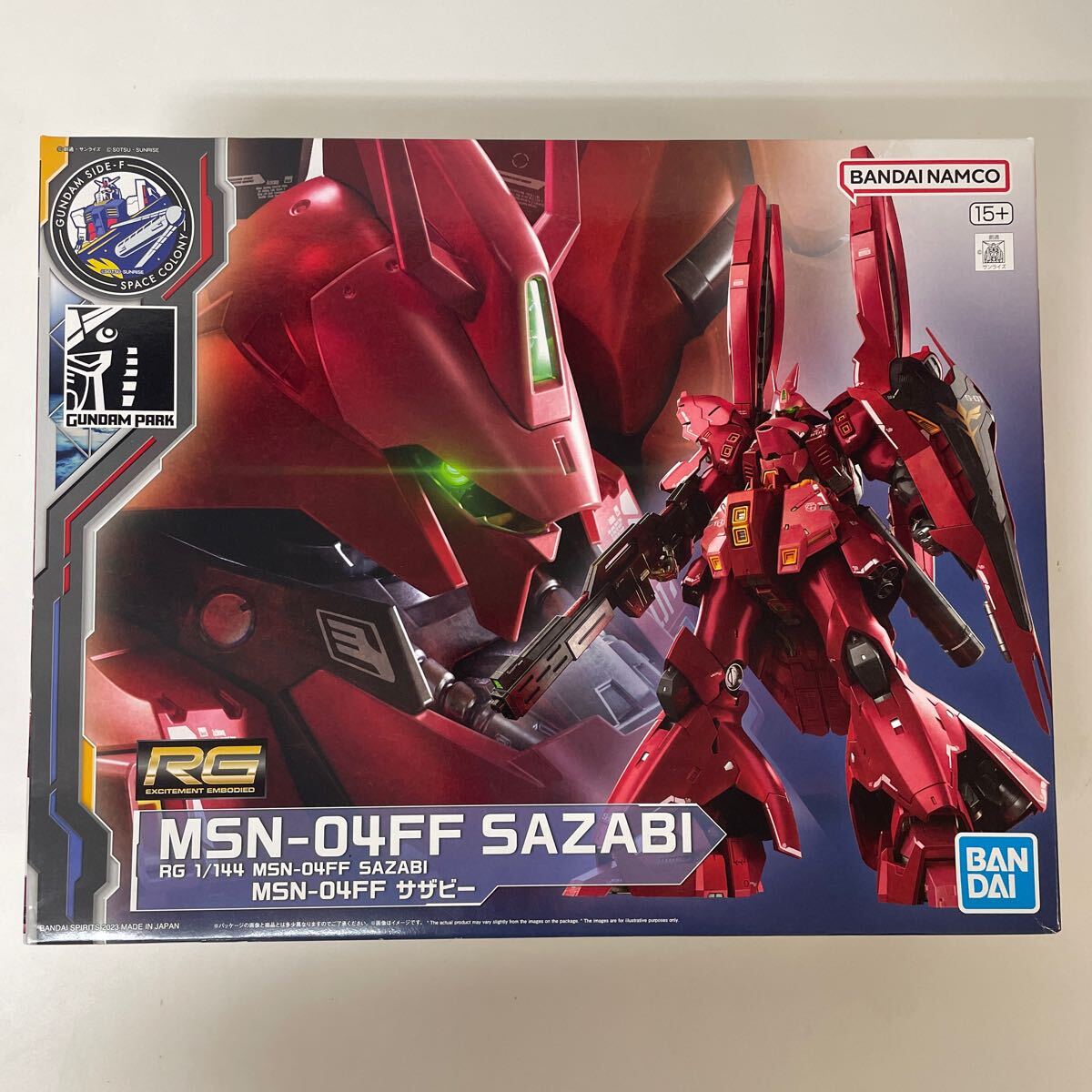 RG 1/144 サザビー 機動戦士ガンダム 逆襲のシャア 未組立品 プラモデル 未組立 1/144 RG MSN-04FF サザビー 機動戦士ガンダム 逆襲の