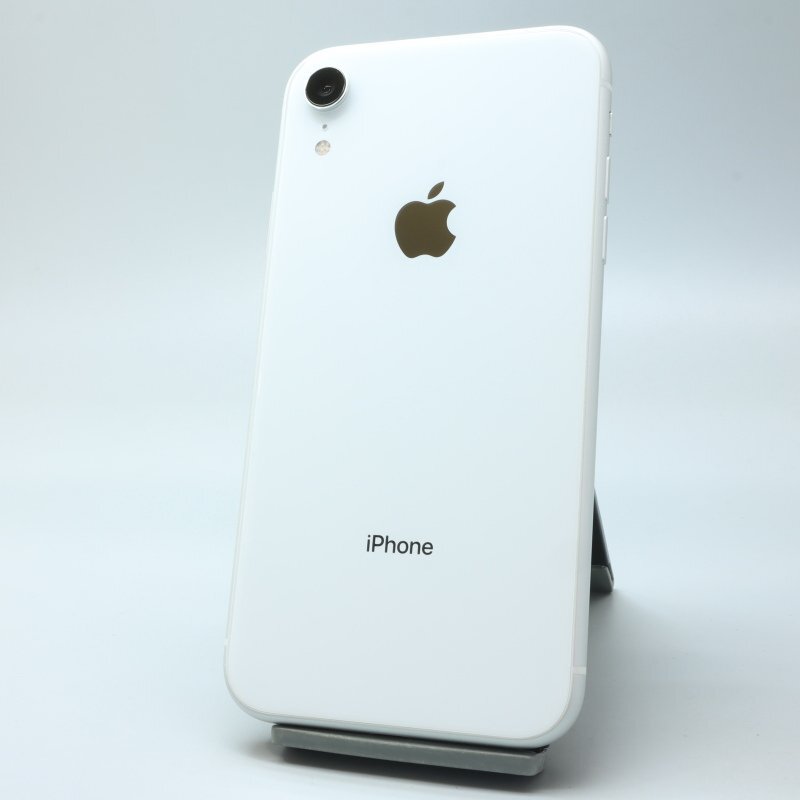 Apple iPhoneXR 64GB White A2106 MT032J/A バッテリ87% □au