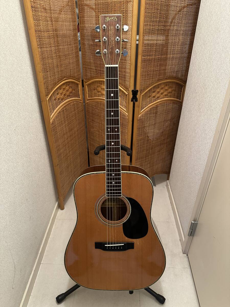 ThreeS AE-25弾き込まれているギターです。 鈴木バイオリン製 ThreeS AE-25弾き込まれているギターです