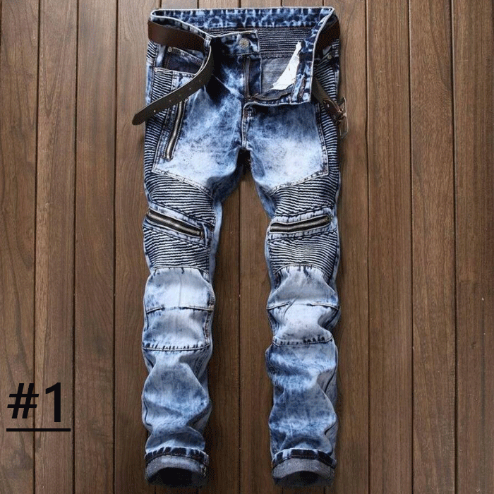新入荷バイクパンツ ライディングパンツ ジーンズ メンズデニムジーパン ロングバイクジーンズ オシャレ#2サイズＷ40 サイズ /カラー変更可