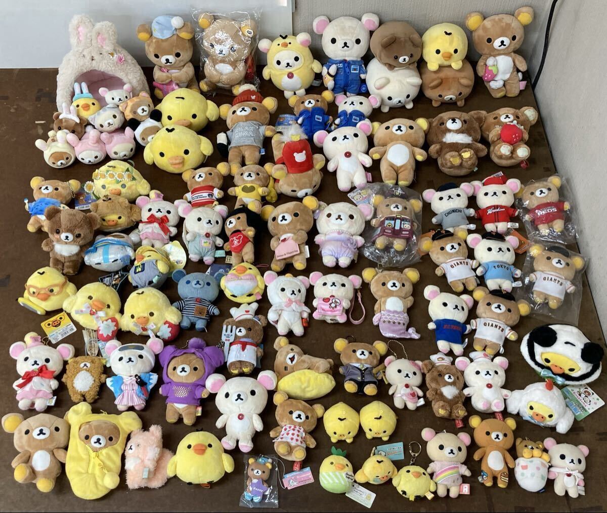 リラックマ ぬいぐるみ マスコット まとめ売り ※ばら売り不可 RR445) San-X リラックマ ぬいぐるみ マスコット まとめ売り は