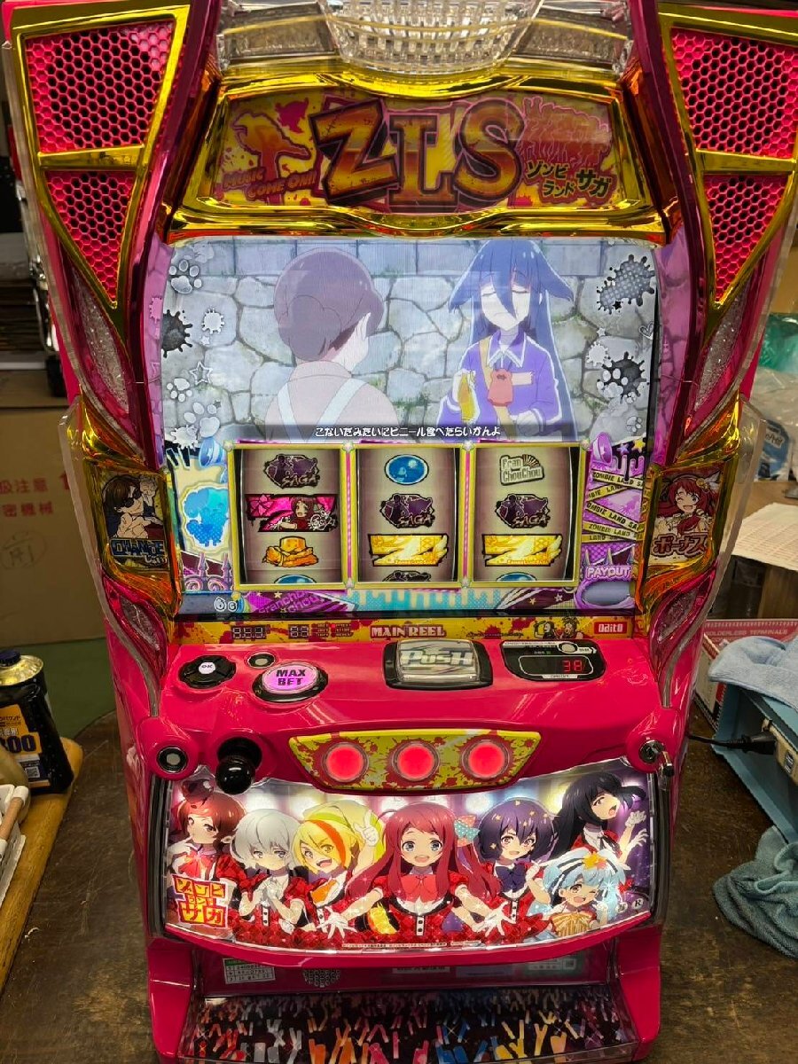 実機 税込 大都技研 Lスロット ゾンビランドサガA1◆スマスロユニット スマスロ 実機 税込 大都技研 Lスロット ゾンビランドサガA1