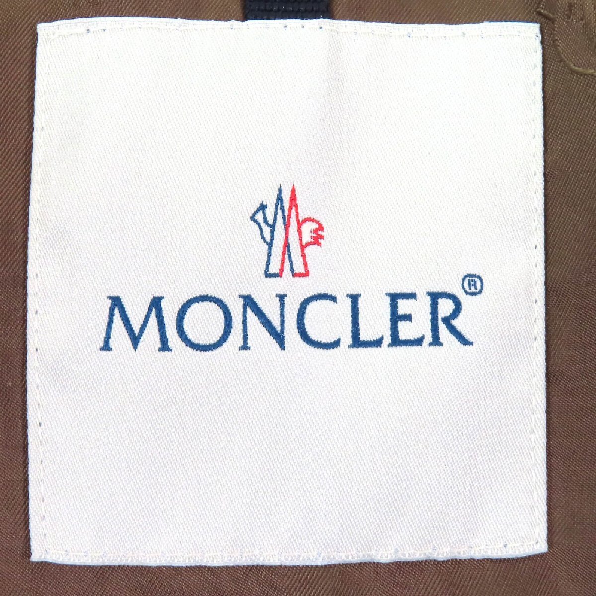 未使用品△MONCLER モンクレール CLEMATITE クレマチス リスファー ダウンコート ブラウン系 0 正規品 レディース_画像8