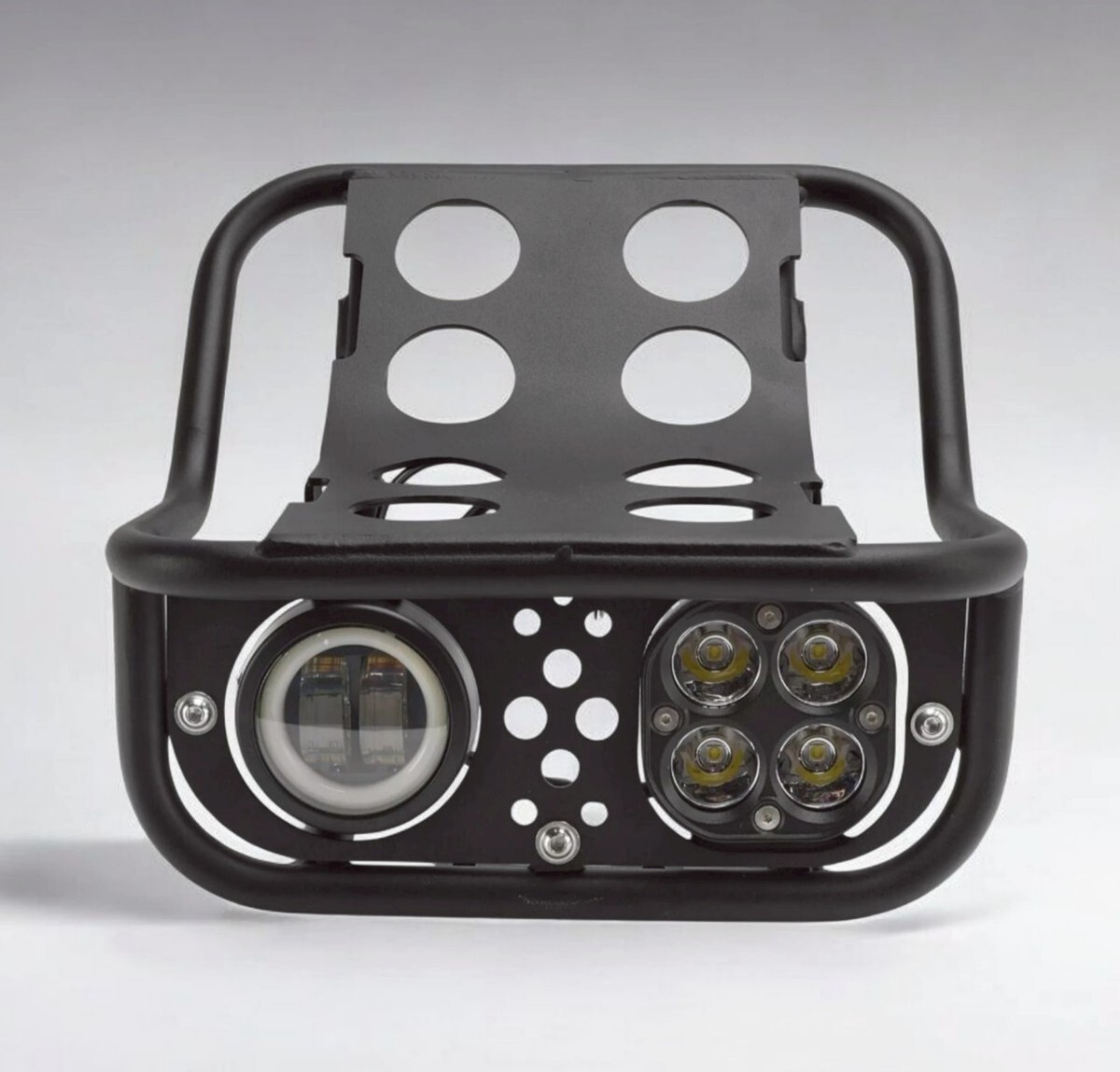 ハンターカブ CT125 LED デュアルヘッドライト フロントラック 一体型 ハンターカブ CT125 LED デュアルヘッドライト フロントラック