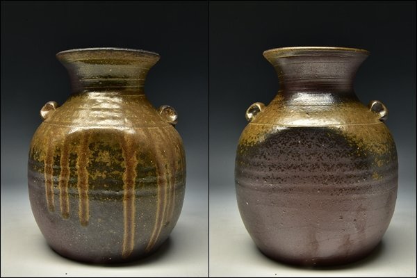 備前焼 藤原史暁作陶 花入れ 未使用 備前焼 藤原史暁作陶 花入れ 未使用 値下げ 備前焼 藤原史暁作