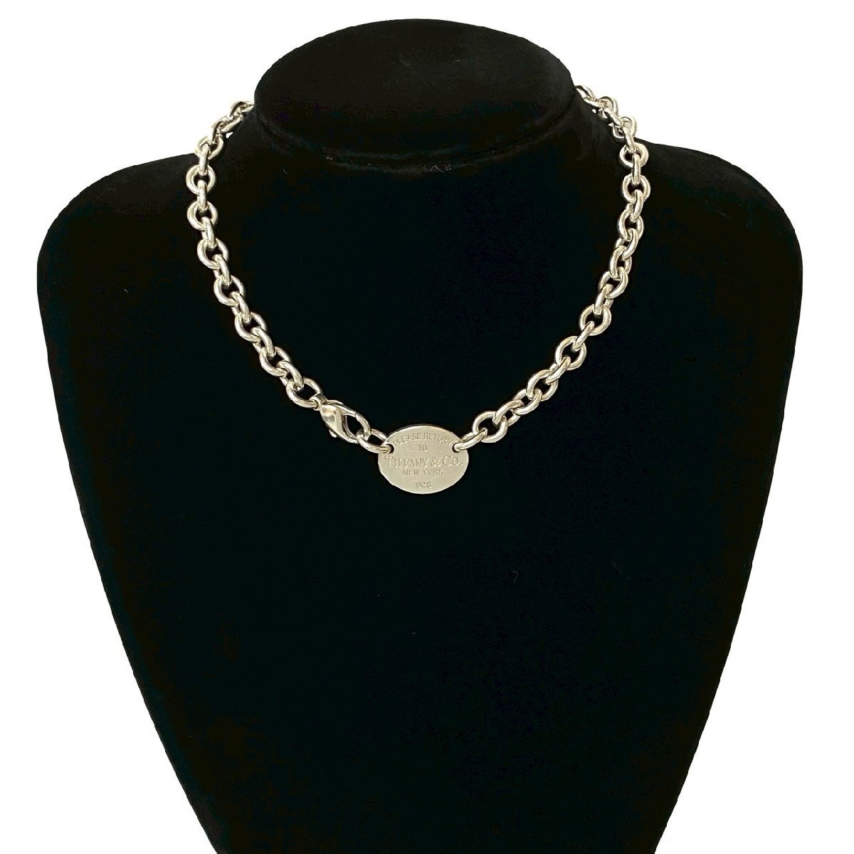 ティファニー　リターントゥ　オーバル　チョーカー　ネックレス　ドーナツチェーン ティファニー リターントゥ オーバル チョーカー ネックレス ドーナツ