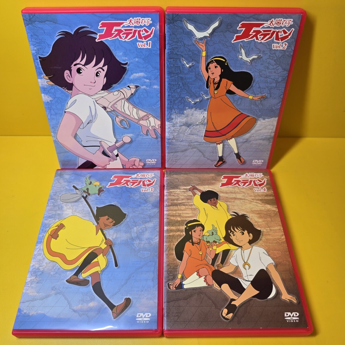 新品ケース交換済み 太陽の子エステバン DVD 全8巻 全巻セット 新品ケース交換済み 太陽の子エステバン DVD 全8巻 全巻セット