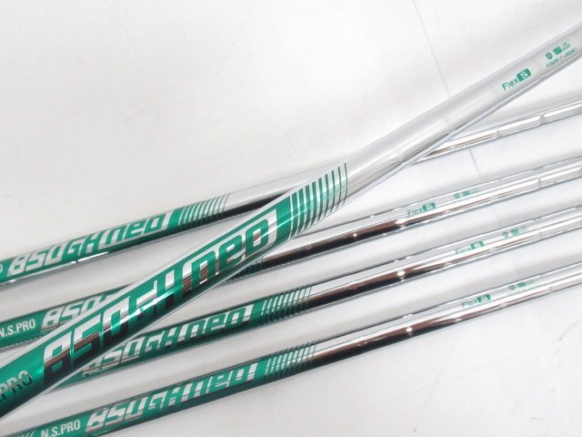 [5583]【未使用品】ホンマ BERES NX アイアン　NSPRO850GH neo(S)　5本セット?。?407）
