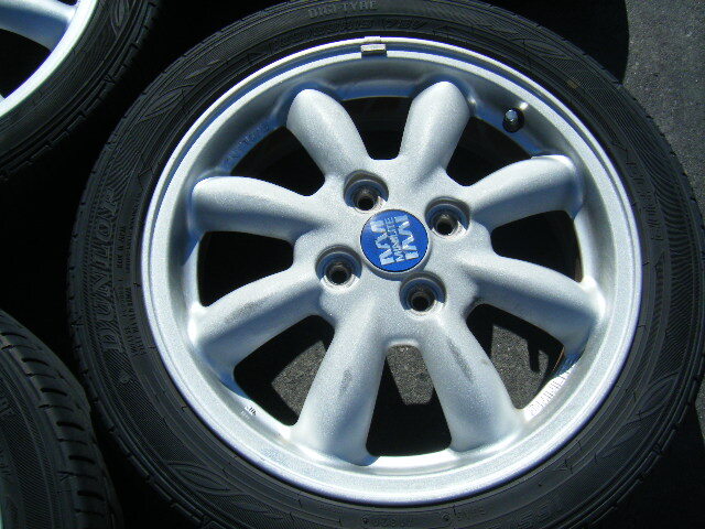 平成17年 ミラジーノ ミニライト DBA-L650S MINILITE アルミホイル４本_画像4