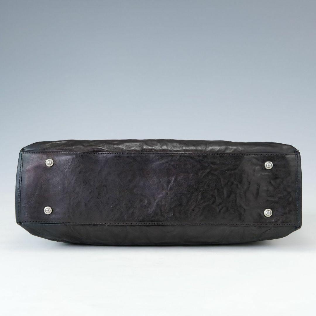 美品 ポールスミス オールレザー トートバッグ A4収納 大容量 ブラック 黒 美品Paul Smith ポールスミス ビジネスバッグ トートバッグ