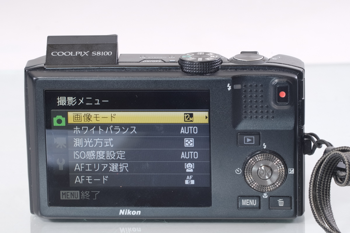 ☆良品☆Nikon COOLPIX S8100 ノーブルブラック#2187