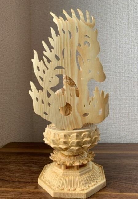 不動明王座像 精密彫刻 木彫 仏像 檜木 高約28cm Yahoo!オークション - 不動明王 木彫 仏像 不動明王像 檜木 高約