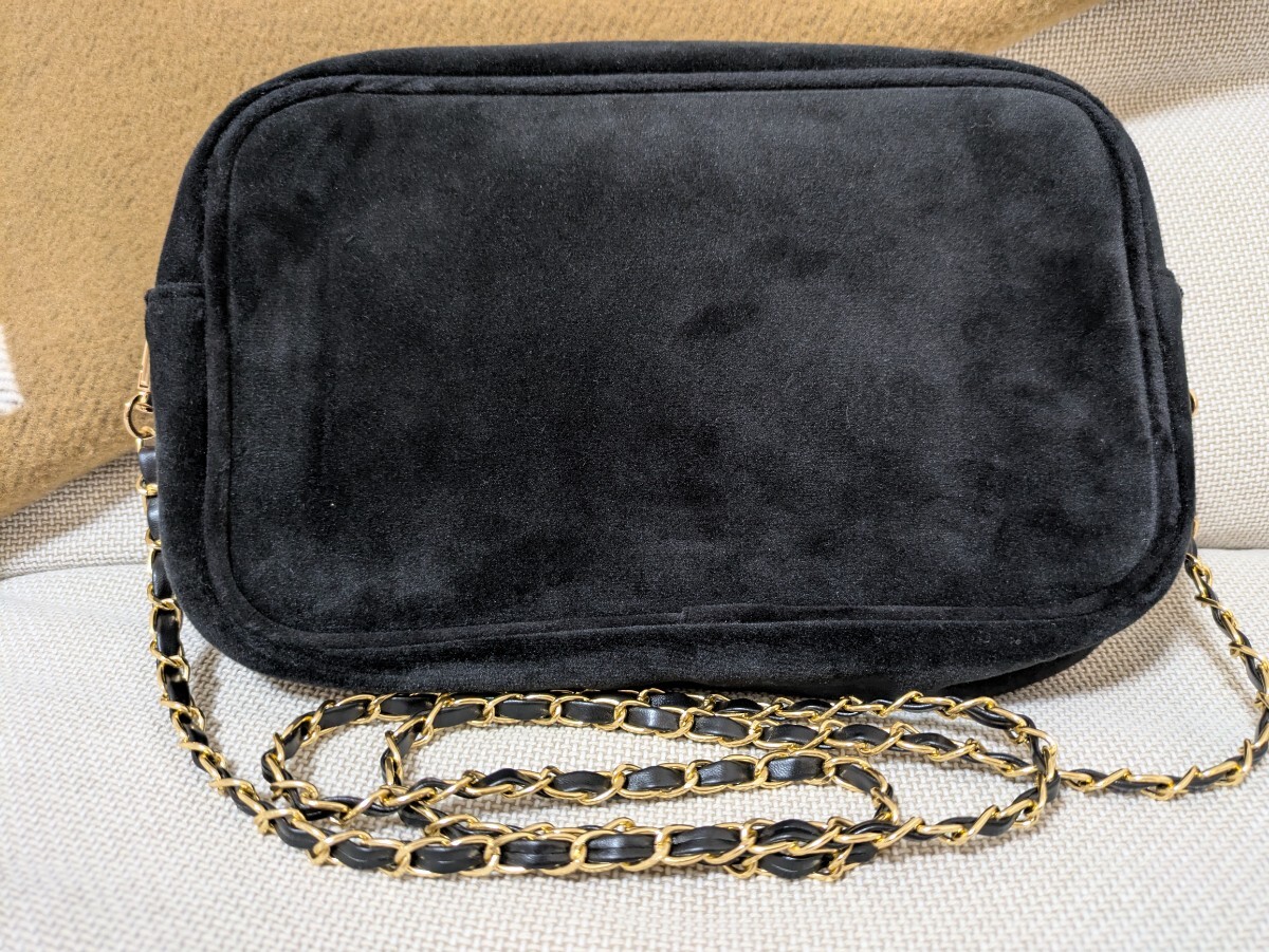 新品 ❤ シャネル ノベルティ ポーチ ベロア ブラック ショルダーバッグ Yahoo!オークション - 新品 シャネル ノベルティ ポーチ ベロア